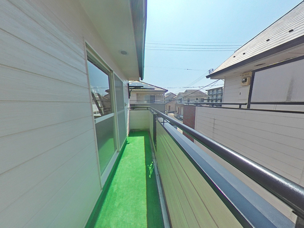(12/25) バルコニー