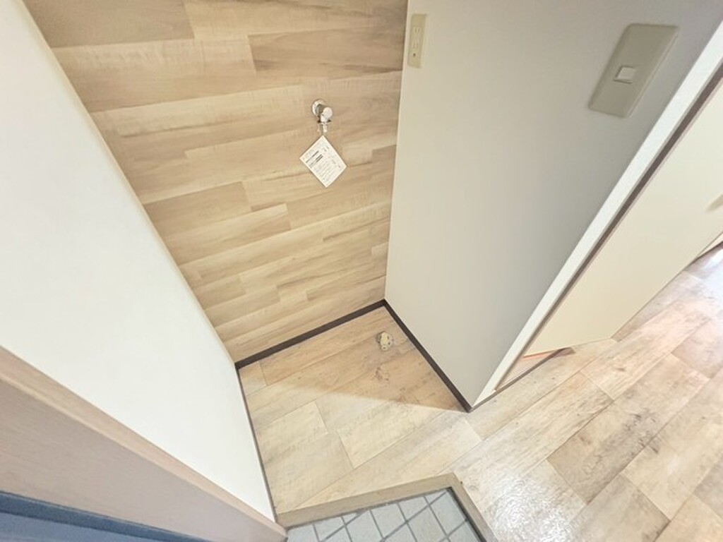 (11/28) 室内洗濯機置き場