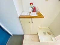 下駄箱、洗濯機置き場