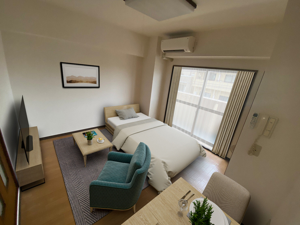 (4/22) ※別部屋の写真です。現況優先。