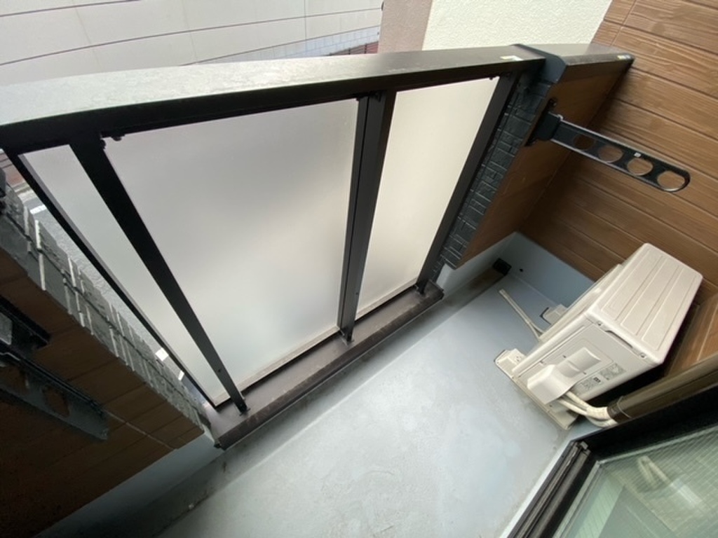 (9/28) バルコニー