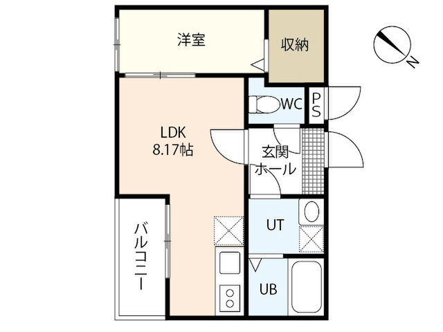 トラスティレジデンス地御前 東館