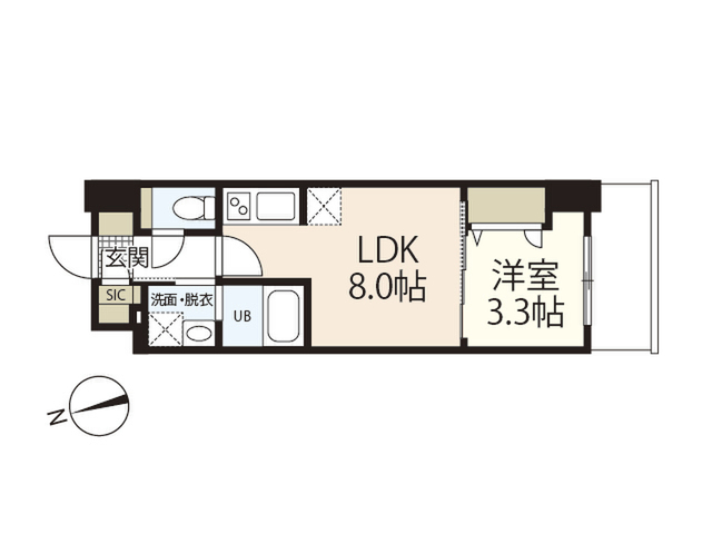 S-RESIDENCE城南通りabreast