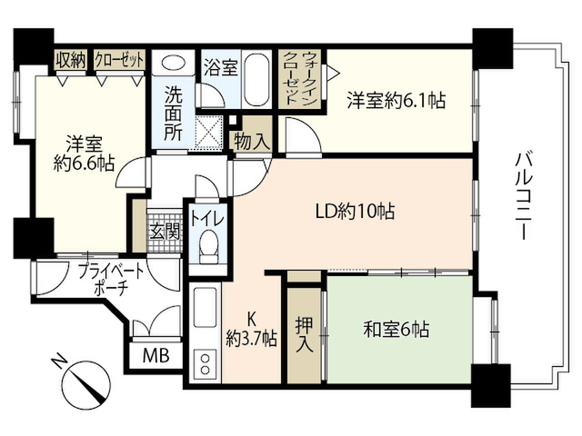 クレアガーデン高須(1209)