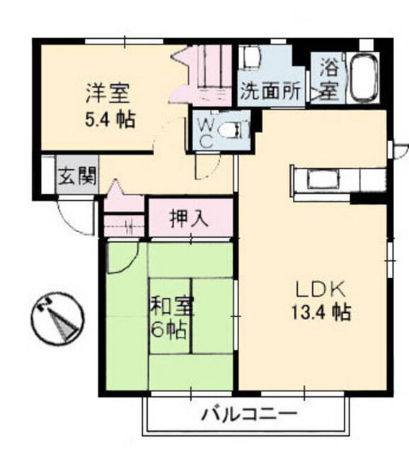 シャーメゾン黒川 A棟