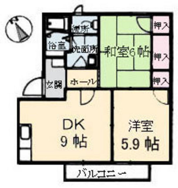 フレグランス中山台 B棟