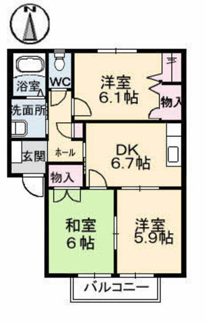 ミーニュ・カーザ A棟