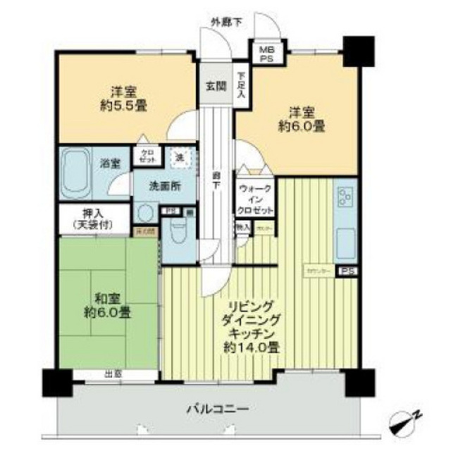 ライオンズマンション皆賀