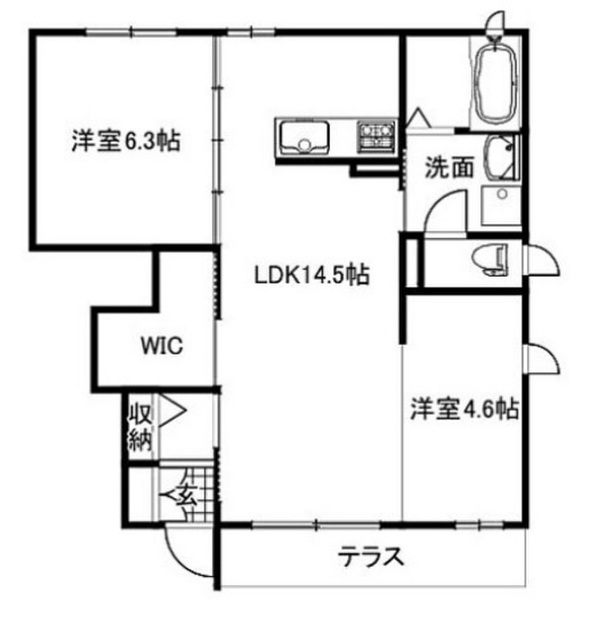 べルソーⅡ A棟