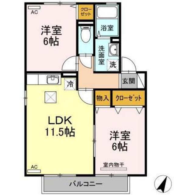 エソール長楽寺 D棟