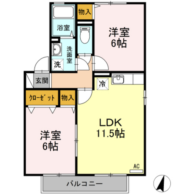 エソール長楽寺 C棟