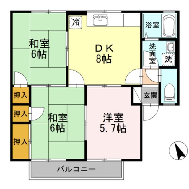 ファミール土井 A棟