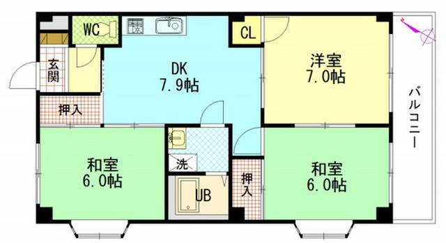 セントラルリバーB棟