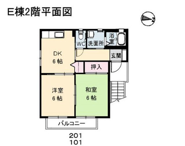 クレール五日市駅前 E棟