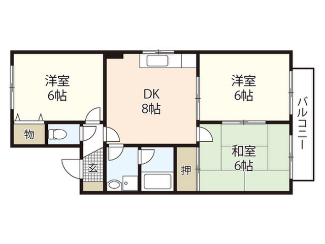 ドルフ井口台A棟