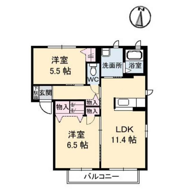 ビューヒルズ若野 B棟