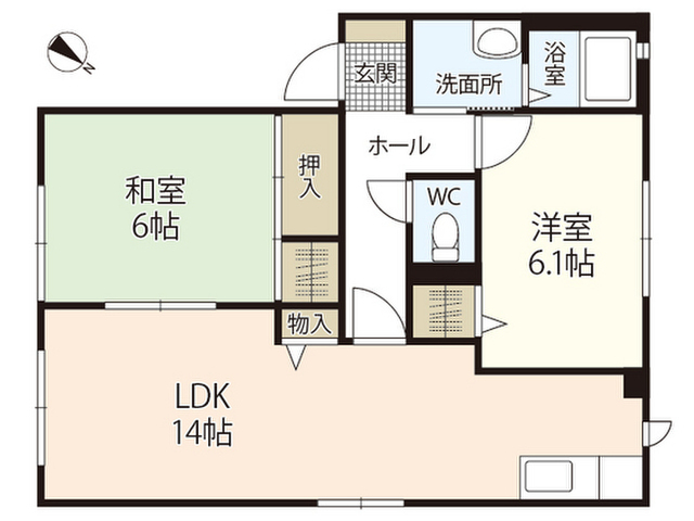 シャルマン高須 A棟