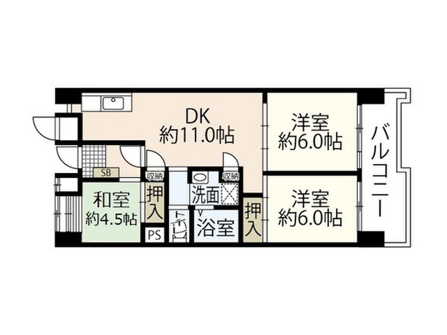 ビレッジハウス光南タワー1号棟