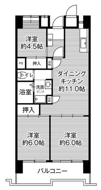 ビレッジハウス光南タワー1号棟