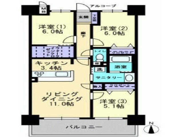 アルファスマート西川緑道公園