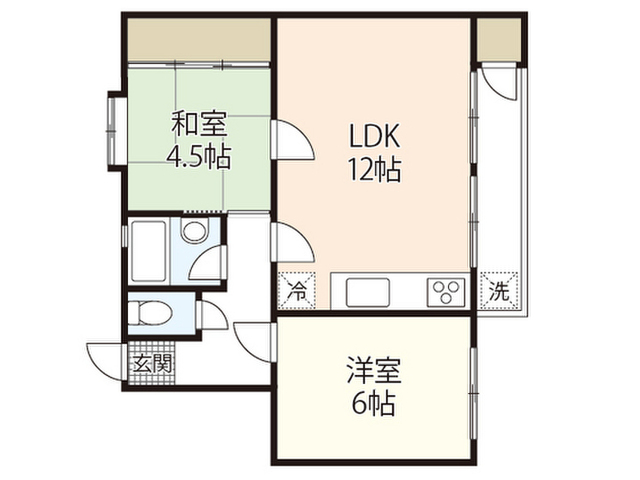 鈴が台団地分譲住宅G棟