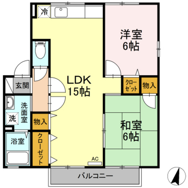 セジュール清水 B棟