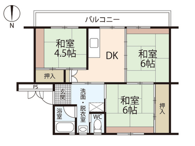 ビレッジハウス井口2号棟