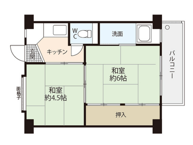 ビレッジハウス中野2号棟
