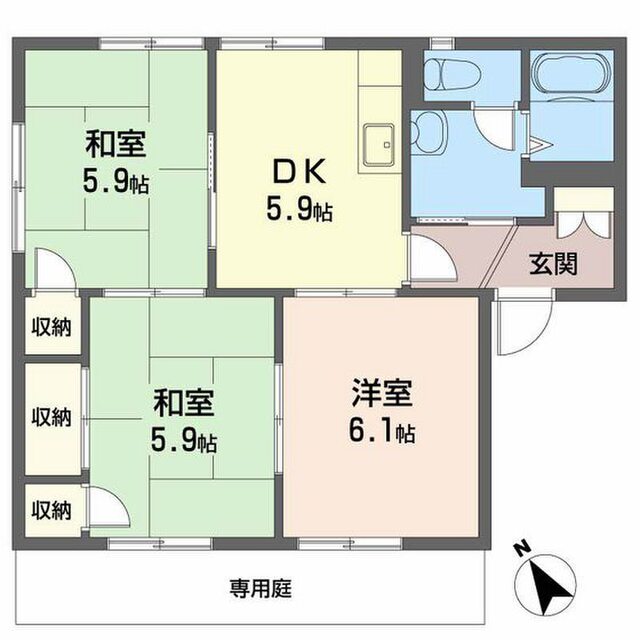 ラルジュ瀬戸C棟