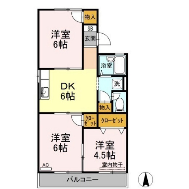 サンハイツ いたの A棟