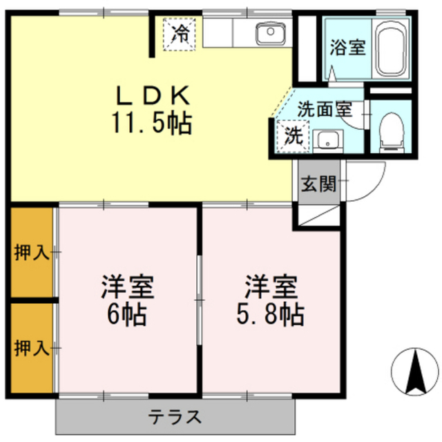 シャンポールききょう B棟