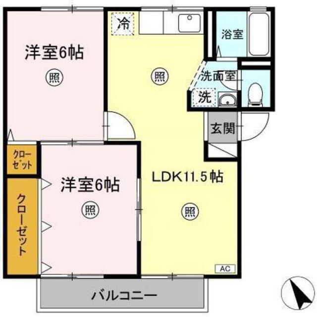 プレジール小野 E棟