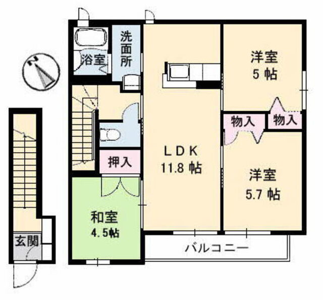ピナクル・国富 2番館