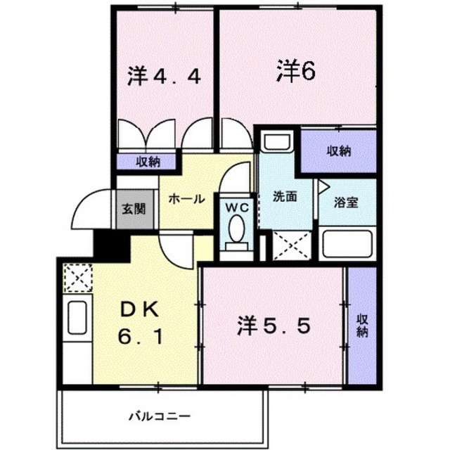 ニューエルディム花水木B