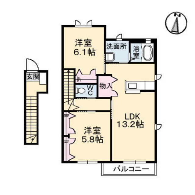 ヴィラージュ B棟