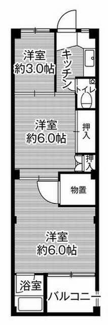 ビレッジハウス下更地2号棟