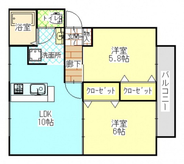 クリスタルハイツ平福