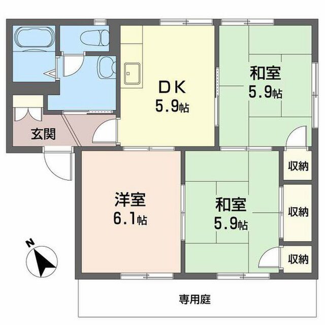 ラルジュ瀬戸B棟