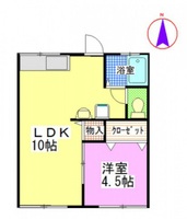 山田コーポ(1LDK)・N棟