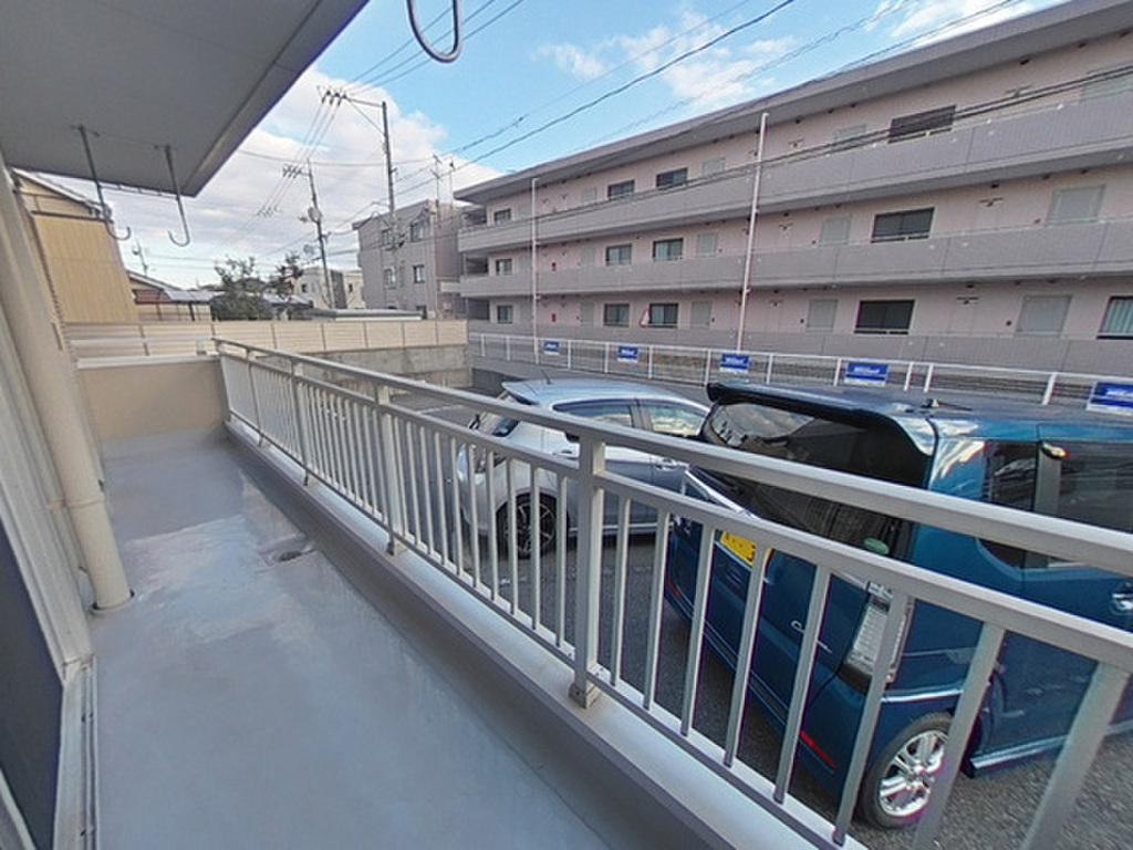 (10/24) バルコニー
