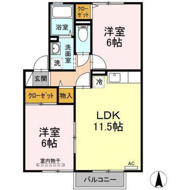 クレールシャトー吉田 C棟