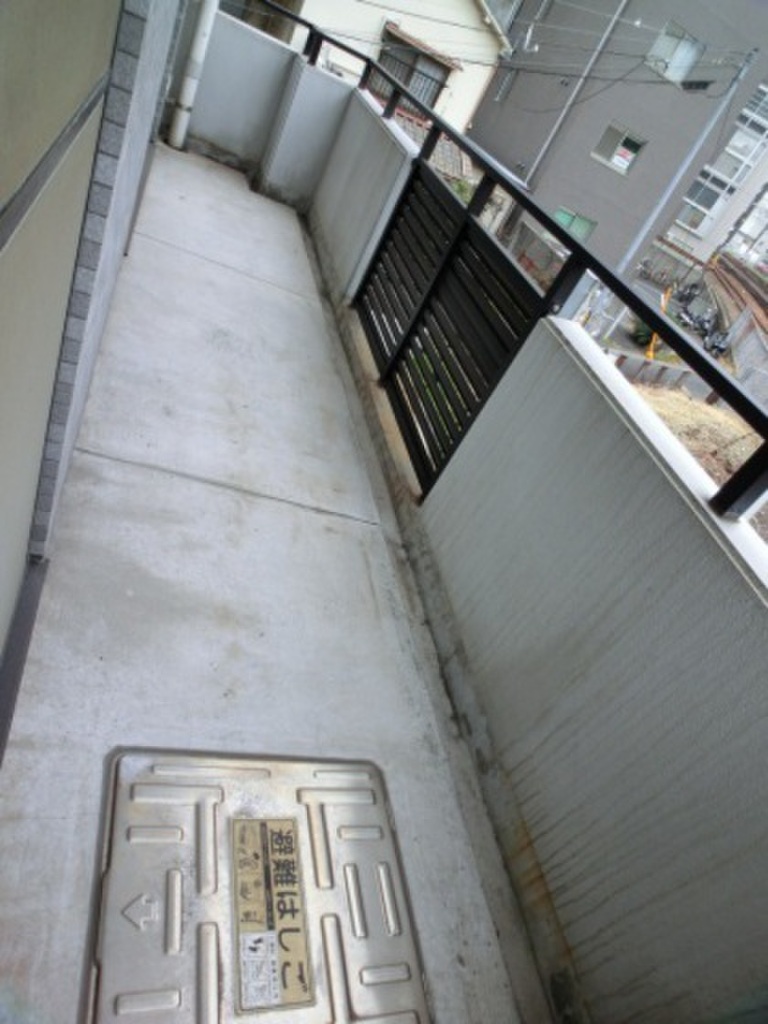 (8/14) バルコニー