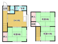 尾長東アパート東側