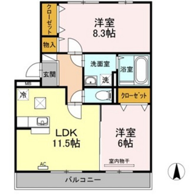 リバーパレス B棟