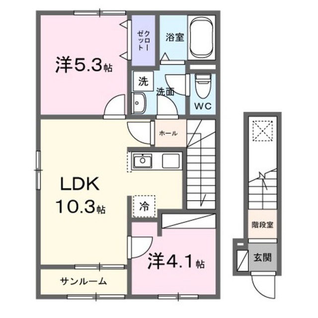 海田町三迫アパートB