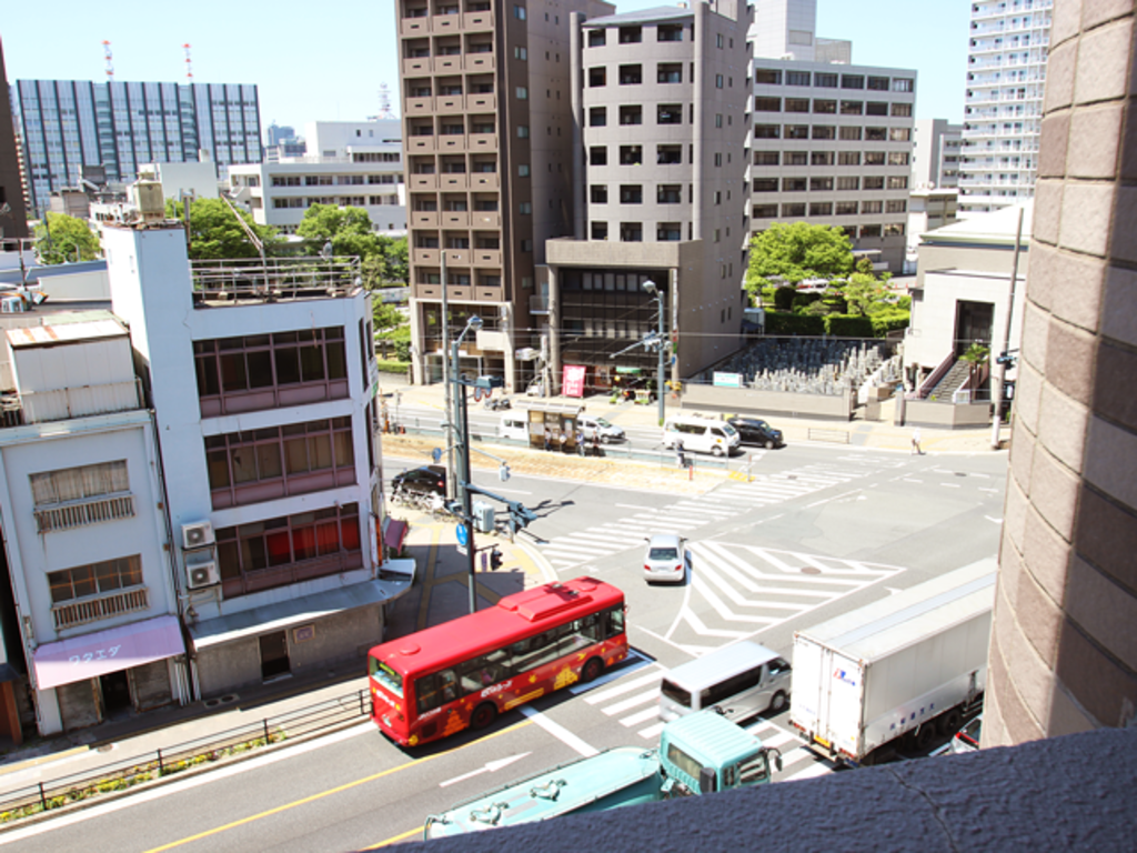 エールマンスリー東白島 壱番館 1K バルコニー