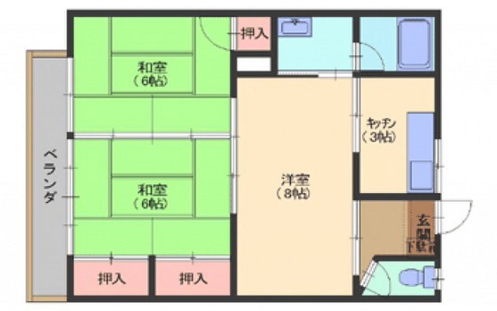 橋本アパートA棟