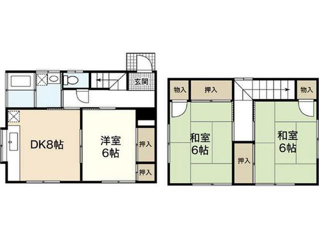 中村一戸建貸家