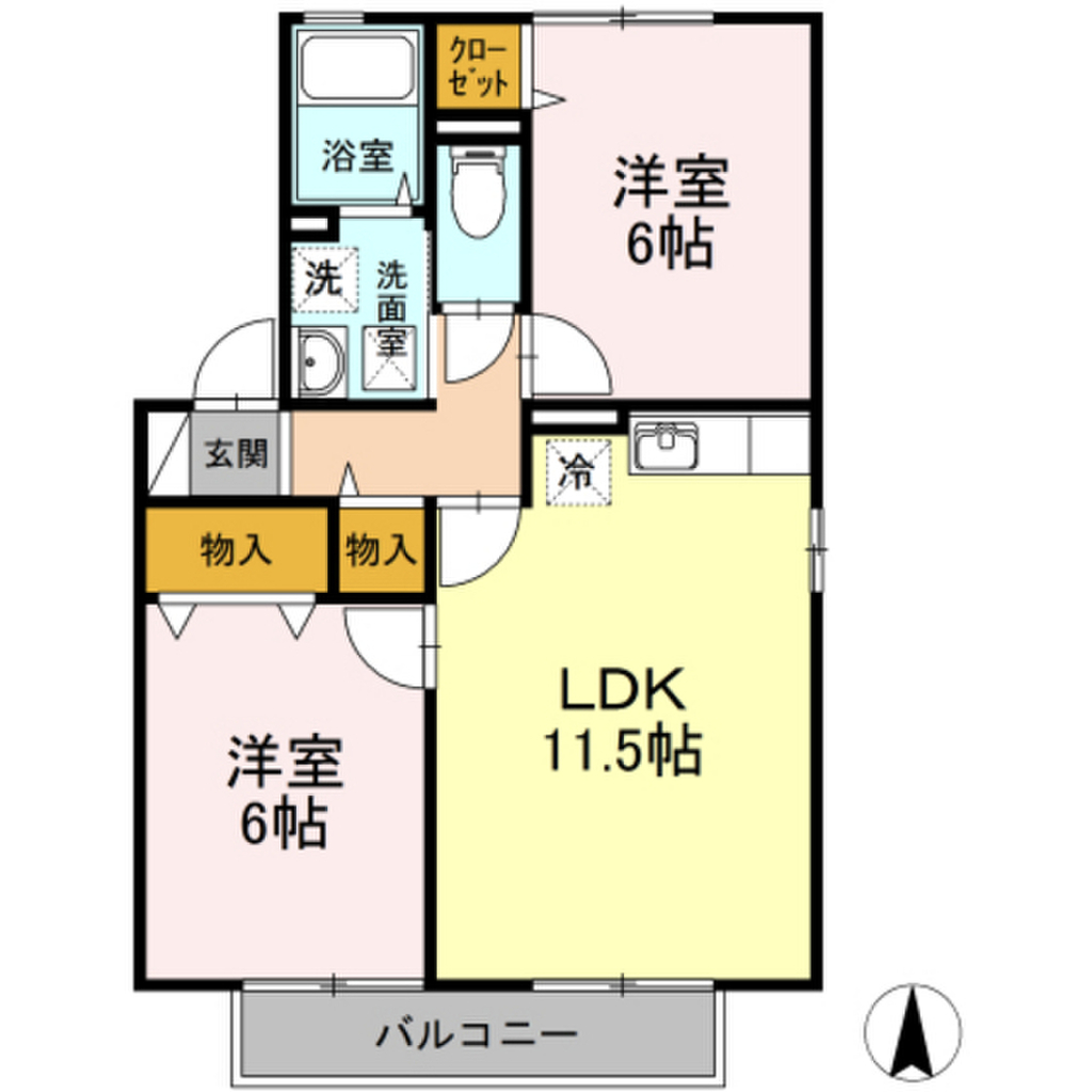 フローレスかおり D棟