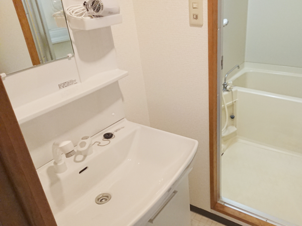 エールマンスリー東白島 壱番館 2DK 洗面所